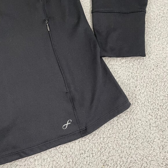 Freefly Jacket Women 1X Black Athletic Performance Full Zip - Picture 2 of 9
